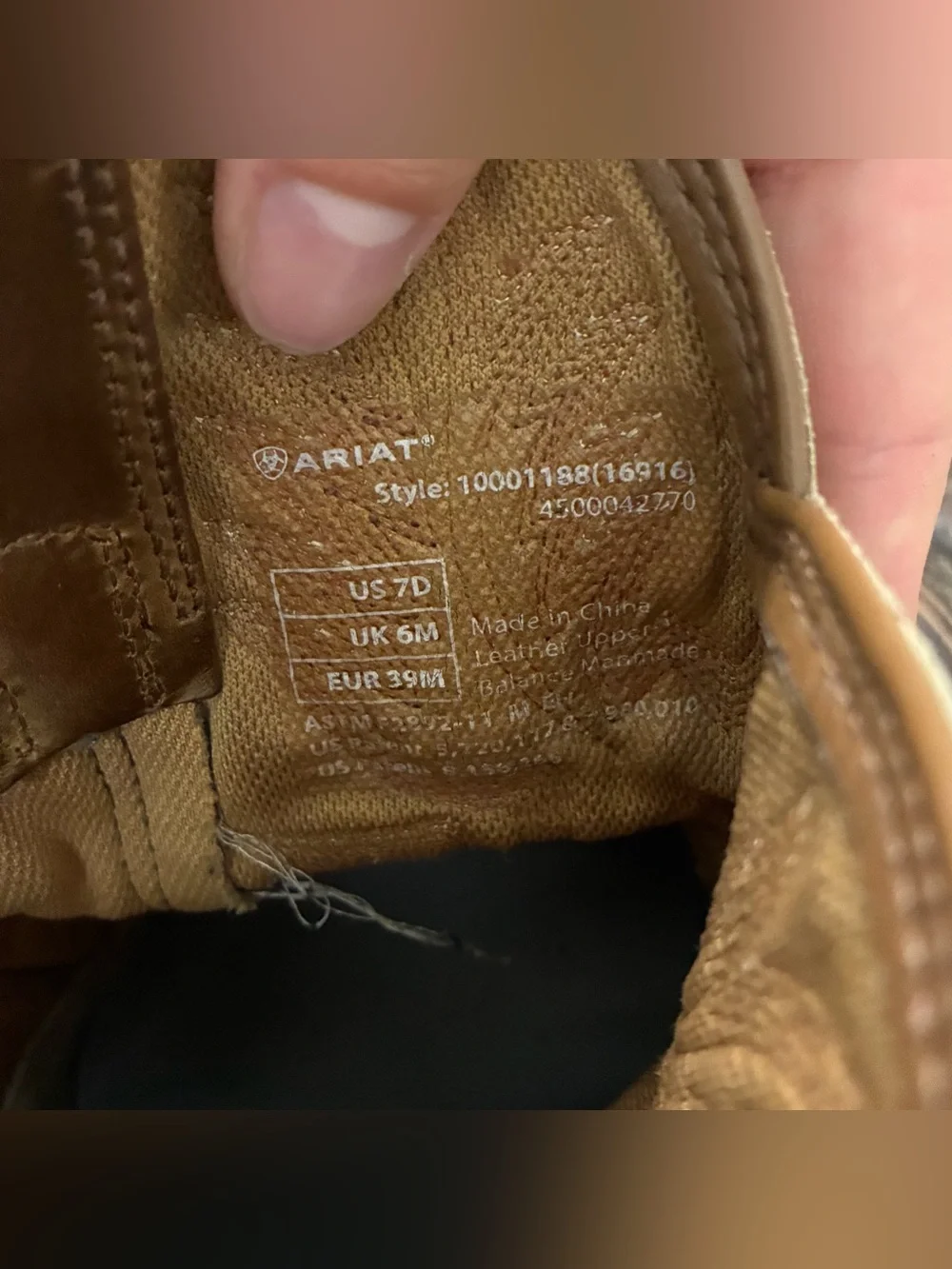 Ariat Workhog pull on safety boots